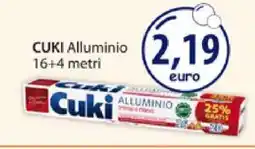 Acqua & Sapone Cuki Alluminio offerta