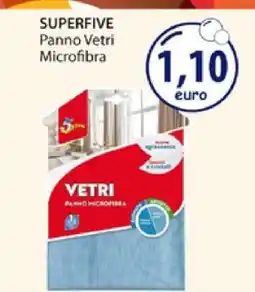 Acqua & Sapone SUPERFIVE Panno Vetri Microfibra offerta