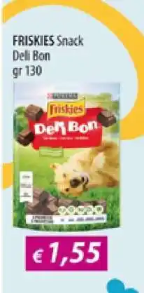 Acqua & Sapone FRISKIES Snack Deli Bon offerta