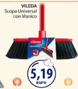 Acqua & Sapone VILEDA Scopa Universal con Manico offerta