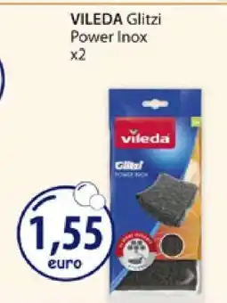 Acqua & Sapone VILEDA Glitzi Power Inox x2 offerta