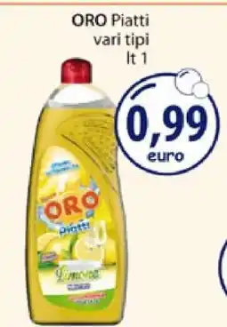 Acqua & Sapone ORO Piatti offerta