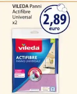 Acqua & Sapone VILEDA Panni Actifibre Universal x2 offerta