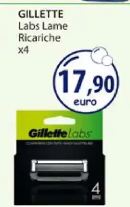 Acqua & Sapone GILLETTE Labs Lame Ricariche x4 offerta