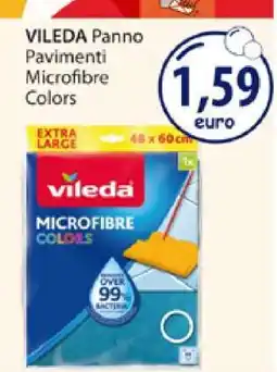 Acqua & Sapone VILEDA Panno Pavimenti Microfibre Colors offerta