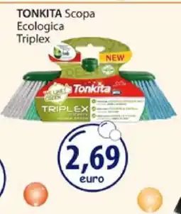 Acqua & Sapone TONKITA Scopa Ecologica Triplex offerta