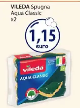 Acqua & Sapone VILEDA Spugna Aqua Classic x2 offerta