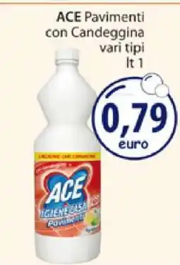 Acqua & Sapone ACE Pavimenti con Candeggina offerta