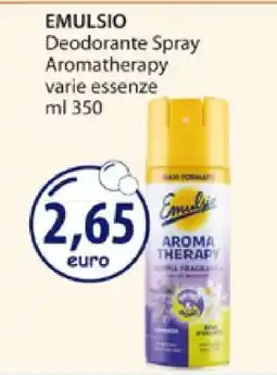 Acqua & Sapone EMULSIO Deodorante Spray Aromatherapy offerta