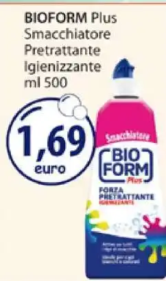 Acqua & Sapone BIOFORM Plus Smacchiatore Prettrattante Igienizzante offerta