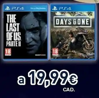 Unieuro The last of us part ii standard playstation 4 offerta