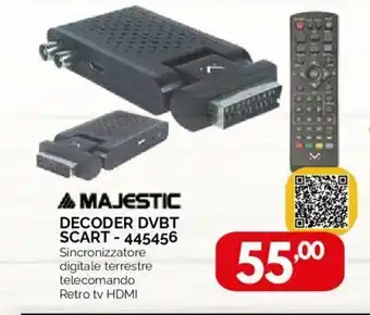 Majestic Decoder DVBT Scart - 445456