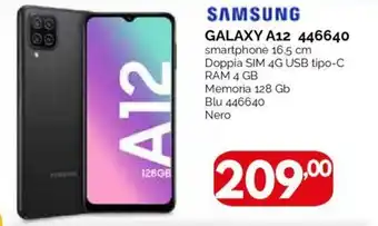 Orizzonte Samsung Galaxy A12 446640 offerta