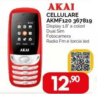 Orizzonte Akai Cellulare AKMF120 367819 offerta