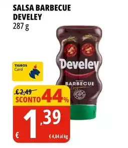 Tigros Salsa barbecue DEVELEY offerta