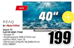 MediaWorld Smart TV Full HD 40GF-7124C offerta