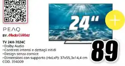 MediaWorld ΡΕAQ TV 24H-7024C offerta
