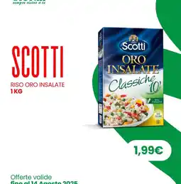 Vibian Scotti riso oro insalate offerta