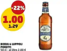 PENNY Birra 4 luppoli PORETTI offerta