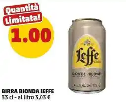 PENNY Birra bionda LEFFE offerta