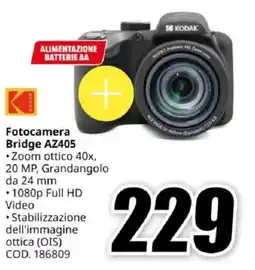 MediaWorld KODAK Fotocamera Bridge AZ405 offerta