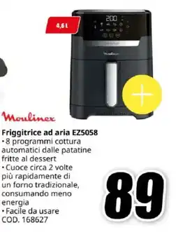 MediaWorld Moulinex Friggitrice ad aria EZ5058 offerta