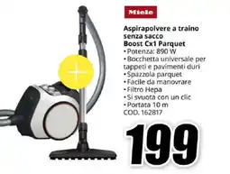 MediaWorld Miele Aspirapolvere a traino senza sacco Boost Cx1 Parquet offerta