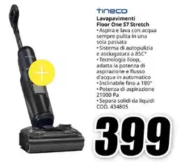 MediaWorld Tineco Lavapavimenti Floor One S7 Stretch offerta