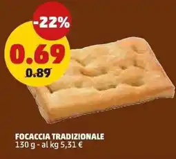 PENNY Focaccia tradizionale offerta