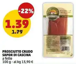 PENNY Prosciutto crudo sapor di cascina a fette offerta