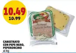 PENNY Canestrato con pepe nero, peperoncino al kg offerta