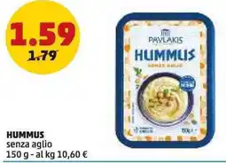 PENNY HUMMUS senza aglio offerta