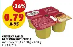 PENNY Creme caramel LA BUONA PASTICCERIA conf. da 4 pz offerta