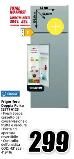 MediaWorld Frigorifero Doppia Porta 155T1 612S offerta