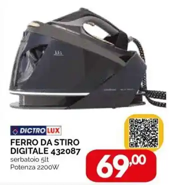 DictroLux Ferro da Stiro Digitale 432087