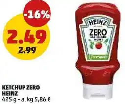 PENNY Ketchup ZERO HEINZ offerta