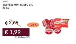Prezzemolo e Vitale Babybel mini rosso offerta