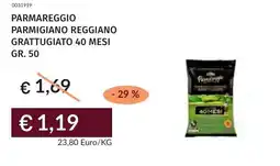 Prezzemolo e Vitale Parmareggio parmigiano reggiano grattugiato 40 mesi offerta
