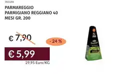 Prezzemolo e Vitale Parmareggio parmigiano reggiano 40 mesi offerta