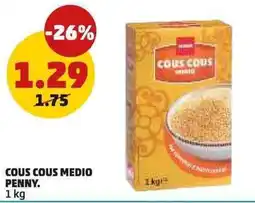 PENNY Cous cous medio PENNY offerta