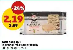 PENNY Pane carasau le specialità cuor di terra offerta