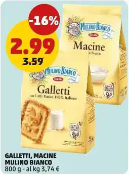 PENNY Galletti, macine MULINO BIANCO offerta