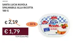 Prezzemolo e Vitale Santa lucia nuvola spalmabile alla ricotta offerta