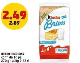 PENNY KINDER BRIOSS conf. da 10 pz offerta