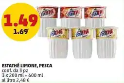 PENNY ESTATHÈ limone, pesca conf. da 3 pz offerta