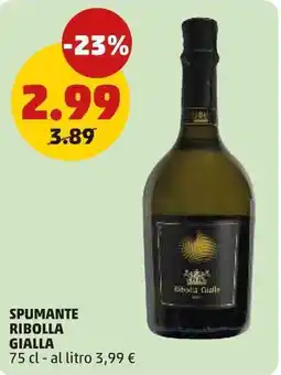 PENNY Spumante ribolla gialla offerta