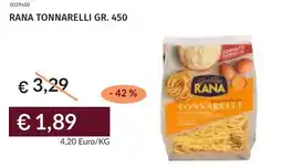Prezzemolo e Vitale Rana tonnarelli offerta