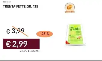 Prezzemolo e Vitale Trenta fette offerta