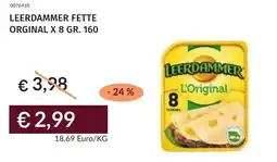 Prezzemolo e Vitale Leerdammer fette orginal x 8 offerta