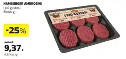 Coop HAMBURGER AMBROSINI offerta